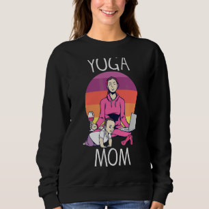 Yoga Mom 1 Sweatshirt
