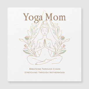 Yoga Mom Breathing Through Motherhood