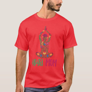 Yoga Mom Hobby Mother Mommy family T-Shirt