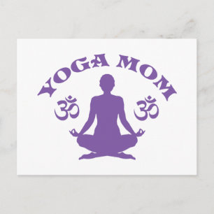 Yoga Mom Postcard