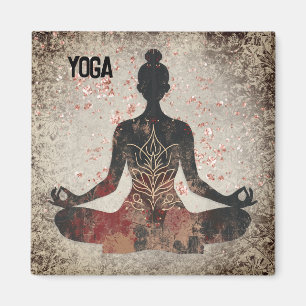 Yoga Mood Magnet