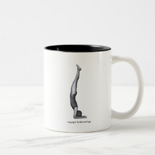 Yoga Mug - Peacock Pose