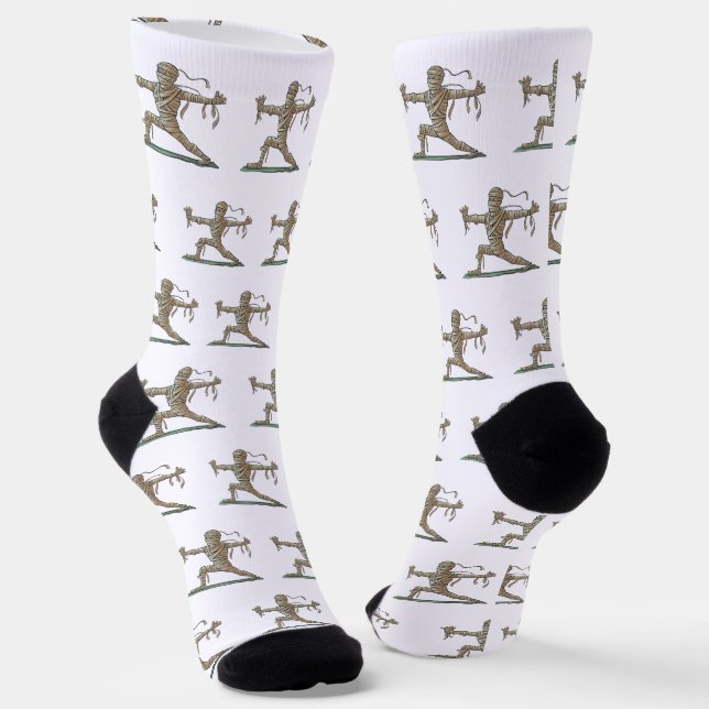 Yoga Mummy Socks (Angled)