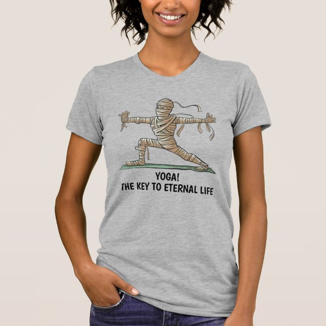 Yoga Mummy T-Shirt (Front)
