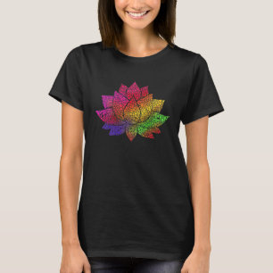 Yoga Namaste Mediation Lotus Flower Yoga T-Shirt