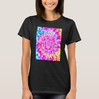 Yoga Namaste Moon Tie Die Buddha Ganesh T-Shirt