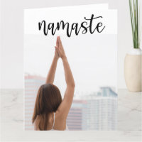 Yoga Namaste Woman posing yoga