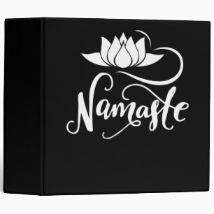 Yoga - Namaste Yoga Lover Binder