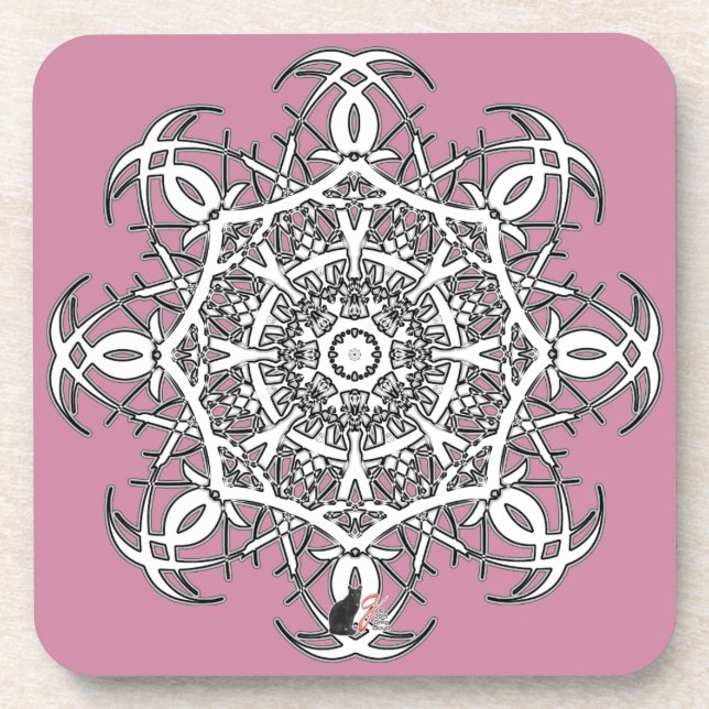 Yoga Octa Glyph Dawn Dessous de verre (Devant)
