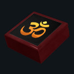 Yoga Om Mantra Symbol Asana Relax Fitness Sunrise Gift Box<br><div class="desc">Yoga Om Mantra Symbol Asana Relax Fitness Sunrise Gold Sun Meditation Yellow Orange Inspirational Elegant Sunrise Mahogany Wooden Jewellery Keepsake Box.</div>