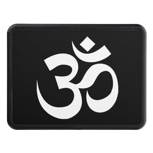 Yoga Om Trailer Hitch Cover (Front)