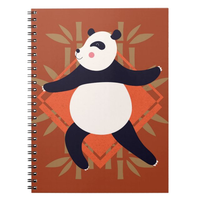 Yoga Panda Notebook (Front)