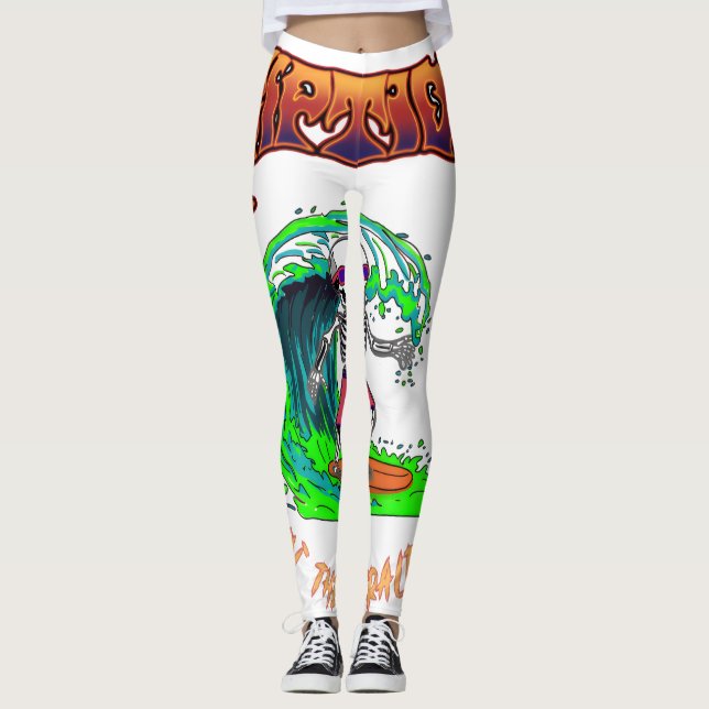 Yoga Pants RIPTIDE Surfer Logo (Front)