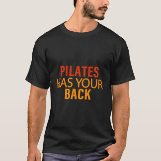 Yoga Pilates Training Workout Sport Funny Pilates  T-Shirt