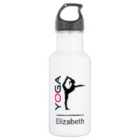 Yoga Pose Female Silhouette Personalized