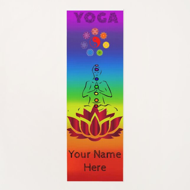 Yoga Pose Mat (Front)