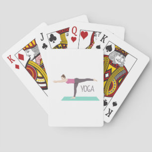 Yoga Pose Playing Cards