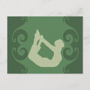 Yoga Pose Postcard
