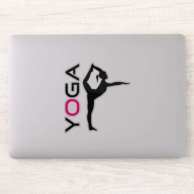 Yoga Pose Silhouette (Computer)