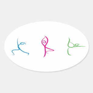 Yoga Pose Sticker