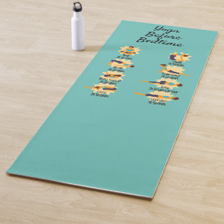 Yoga Poses Before Bed Routine Poses With Times Yoga Mat