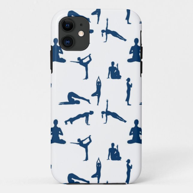 Yoga Poses Case-Mate iPhone Case (Back)
