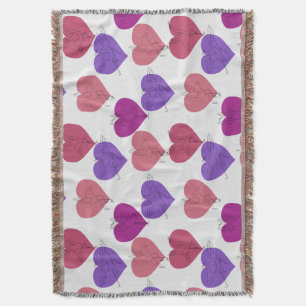 Yoga poses pattern   Yoga seamless pattern 1 Throw Blanket