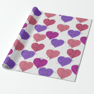 Yoga poses pattern   Yoga seamless pattern 1 Wrapping Paper