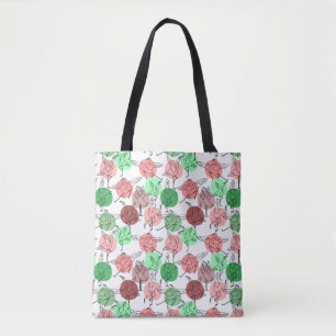 Yoga poses pattern Yoga seamless pattern 30 Tote Bag