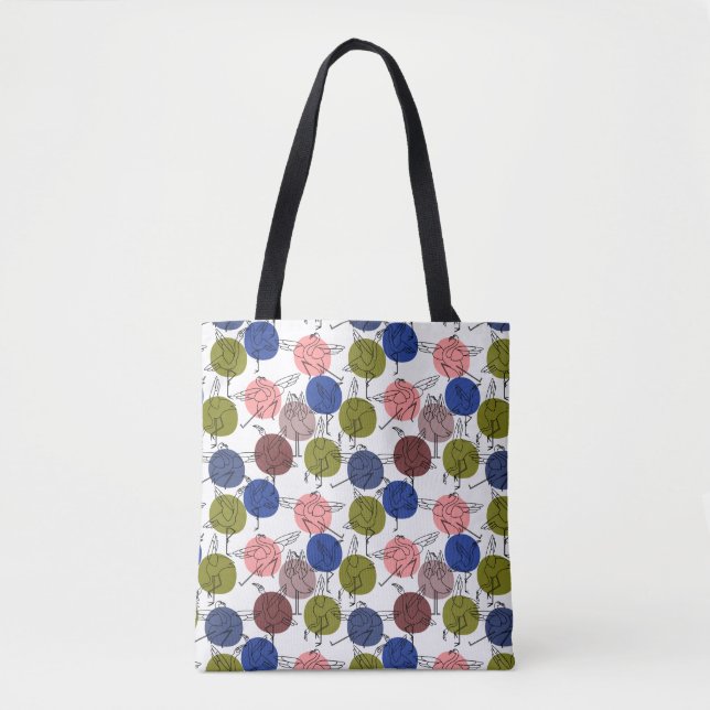 Yoga poses pattern | Yoga seamless pattern 34 Tote Bag (Front)