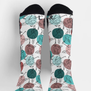 Yoga poses pattern   Yoga seamless pattern 41 Show Socks