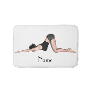 Yoga Poses Thunder_Cove Bath Mat