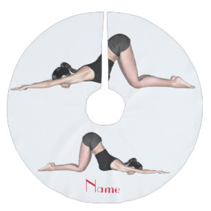 Yoga Poses Thunder_Cove Brushed Polyester Tree Skirt