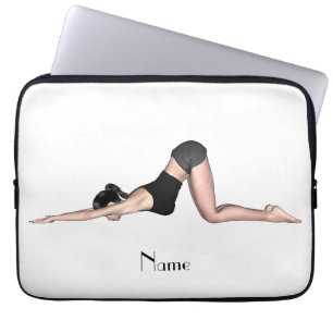 Yoga Poses Thunder_Cove Laptop Sleeve