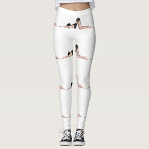 Yoga Poses Thunder_Cove Leggings