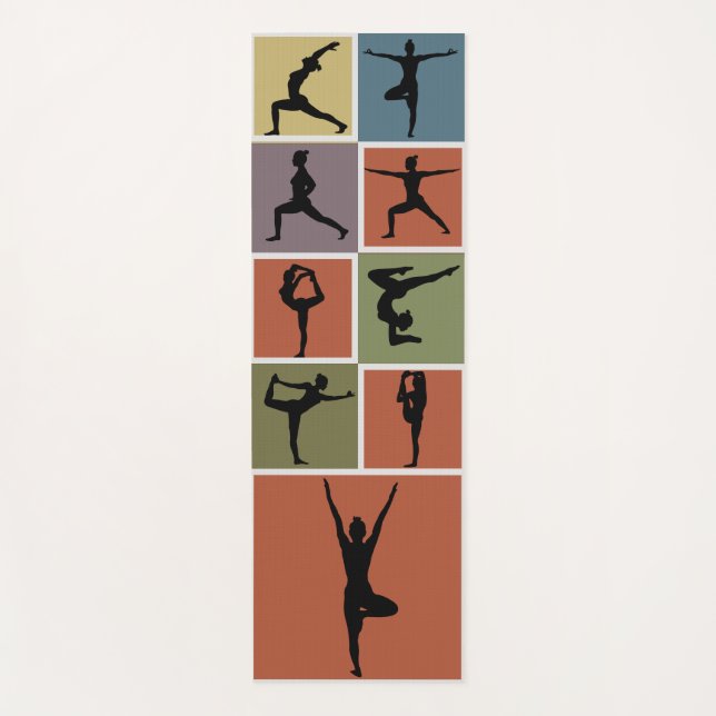 Yoga Poses Yoga Mat (Front)