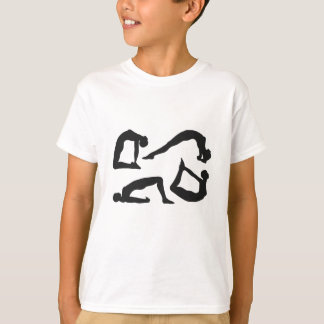 Yoga Positions Silhouettes T-Shirt