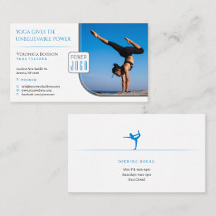 Yoga Professional Teacher Business Card