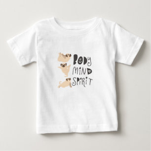 Yoga Pugs Baby T-Shirt