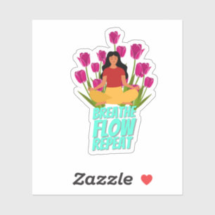 Yoga Quote Sticker 
