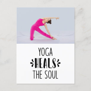Yoga Quotes  Postcard