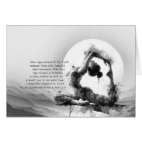 Yoga Reiki One-Legged King Pigeon Pose Watercolor