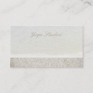 Yoga Reiki Spiritual Healing Water Studio Business Card