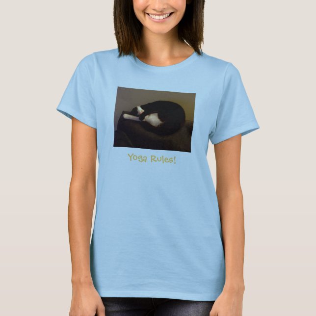 Yoga Rules! T-Shirt (Front)