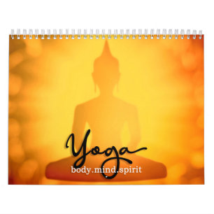 Yoga Silhouettes 2022 Wall Calendar