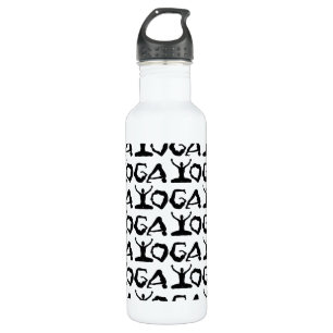 Yoga Silhouettes 710 Ml Water Bottle