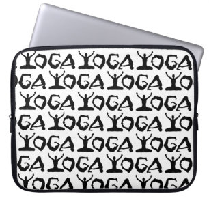 Yoga Silhouettes Laptop Sleeve