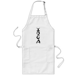 Yoga Silhouettes Long Apron