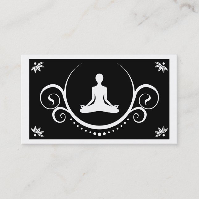 yoga sophistications business card (Front)