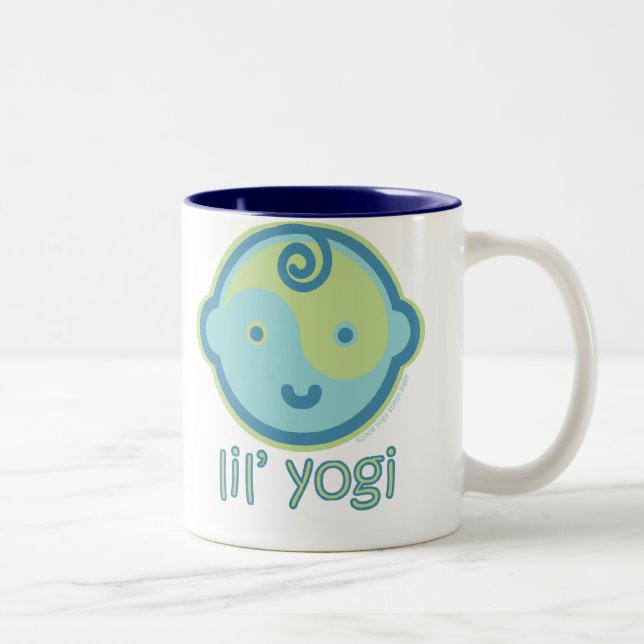 Yoga Speak Baby : Lil' Yogi Mug (Right)